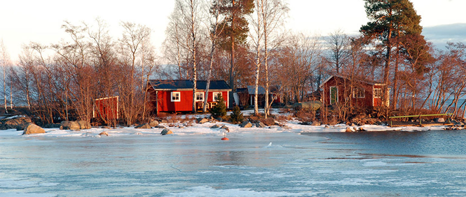 bil på landsväg på våren